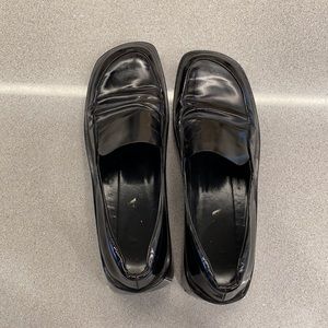 Prada black loaffers size 37